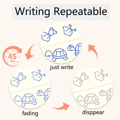 Kids' Writing Practice Book & 5 Pens